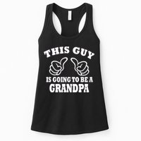 This Guy Is Going To Be A Grandpa Womens Tank Top