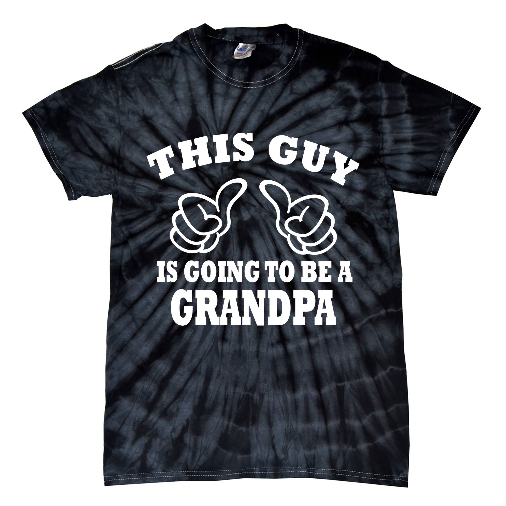 This Guy Is Going To Be A Grandpa Tie-Dye T-Shirt