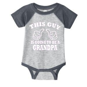 This Guy Is Going To Be A Grandpa Infant Baby Jersey Bodysuit