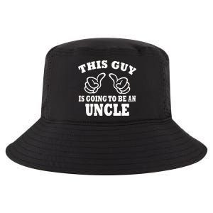 This Guy Is Going To Be An Uncle Cool Comfort Performance Bucket Hat