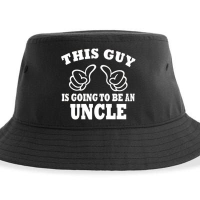 This Guy Is Going To Be An Uncle Sustainable Bucket Hat