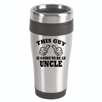 This Guy Is Going To Be An Uncle 16oz Travel Tumbler