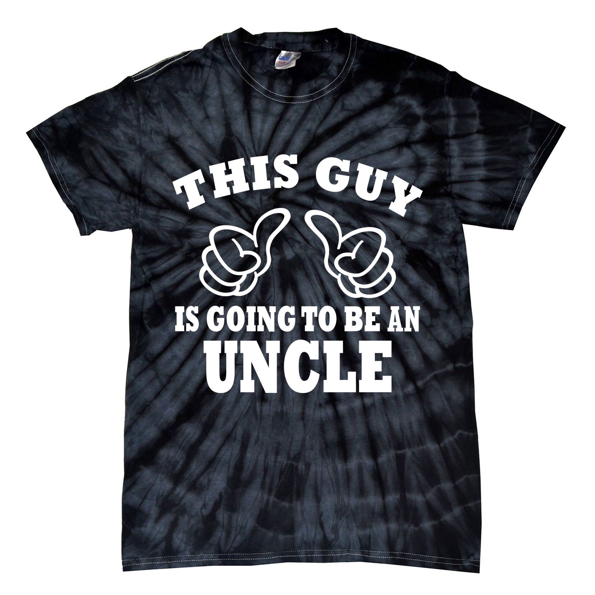 This Guy Is Going To Be An Uncle Tie-Dye T-Shirt