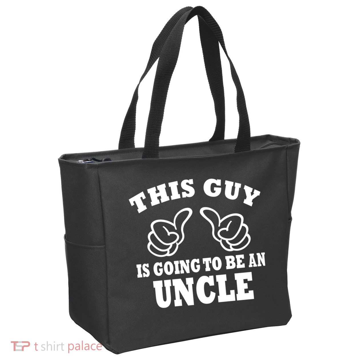 This Guy Is Going To Be An Uncle Zip Tote Bag