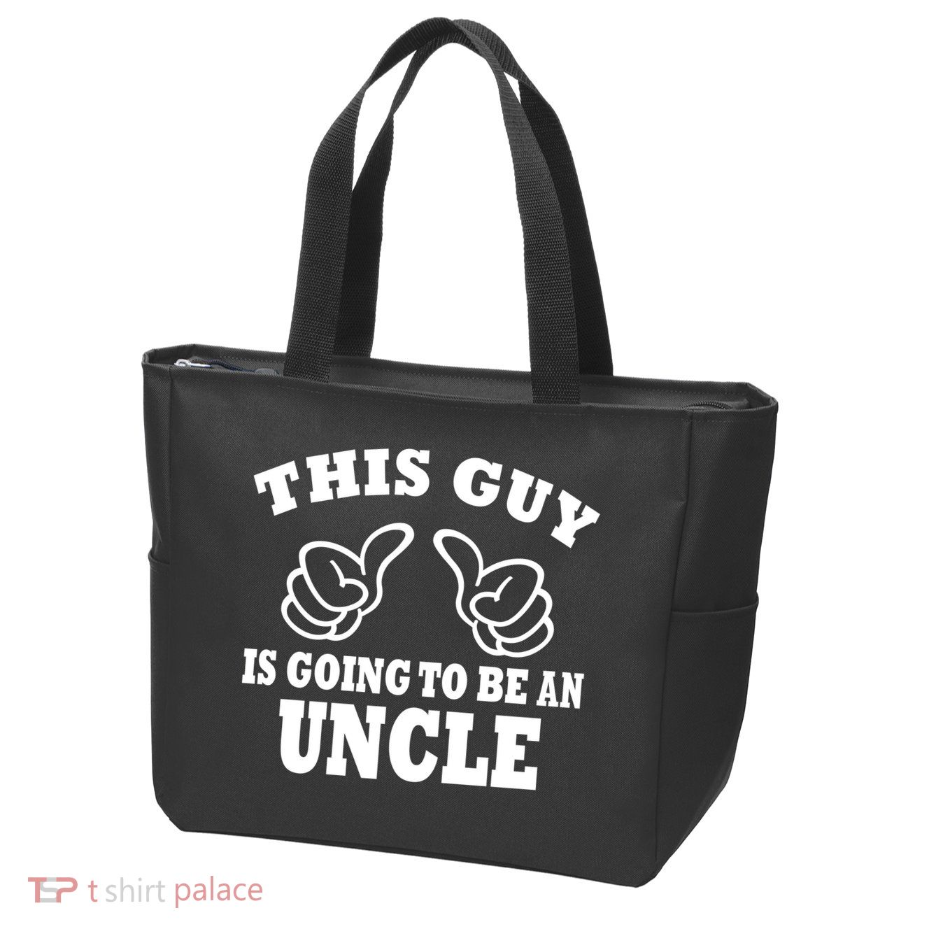 This Guy Is Going To Be An Uncle Zip Tote Bag