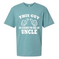 This Guy Is Going To Be An Uncle Sueded Cloud Jersey T-Shirt