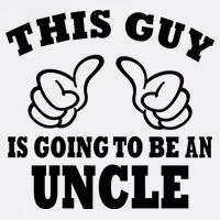 This Guy Is Going To Be An Uncle Garment-Dyed Sweatshirt