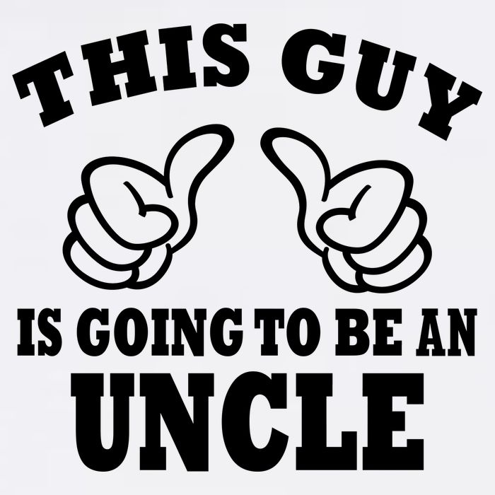 This Guy Is Going To Be An Uncle Garment-Dyed Sweatshirt