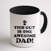 This Guy is One Awesome Dad Distressed Mug