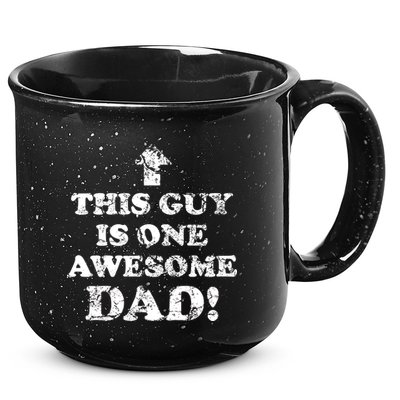 This Guy is One Awesome Dad Distressed 15oz Campfire Ceramic Mug