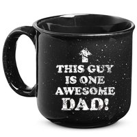 This Guy is One Awesome Dad Distressed 15oz Campfire Ceramic Mug