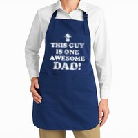 This Guy is One Awesome Dad Distressed Apron