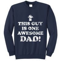 This Guy is One Awesome Dad Distressed Sweatshirt