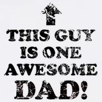 This Guy is One Awesome Dad Distressed Garment-Dyed Sweatshirt