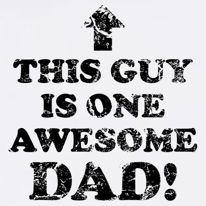 This Guy is One Awesome Dad Distressed Garment-Dyed Sweatshirt
