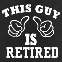 This Guy Is Retired Retirement 7 Panel Mesh Trucker Snapback Hat