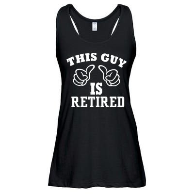 This Guy Is Retired Retirement Ladies Essential Flowy Tank