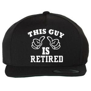 This Guy Is Retired Retirement Wool Snapback Cap