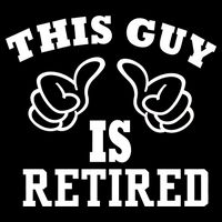 This Guy Is Retired Retirement Wool Snapback Cap