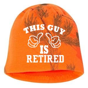 This Guy Is Retired Retirement Kati - Camo Knit Beanie