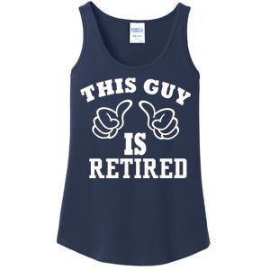 This Guy Is Retired Retirement Ladies Essential Tank