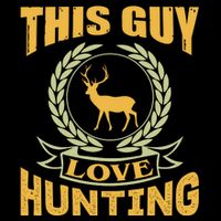 This Guy Love Hunting Flatbill Hat