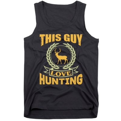 This Guy Love Hunting Tank Top