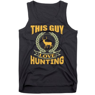 This Guy Love Hunting Tank Top