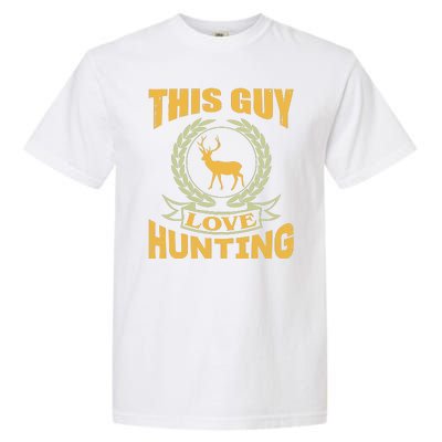 This Guy Love Hunting Garment-Dyed Heavyweight T-Shirt