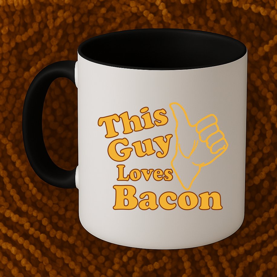 This Guy Loves Bacon Mug