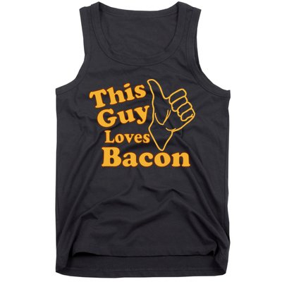 This Guy Loves Bacon Tank Top