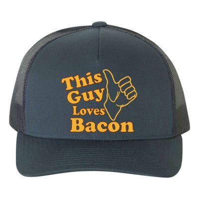 This Guy Loves Bacon Yupoong Adult 5-Panel Trucker Hat