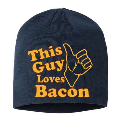 This Guy Loves Bacon Sustainable Beanie