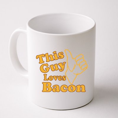 This Guy Loves Bacon Coffee Mug