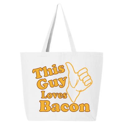 This Guy Loves Bacon 25L Jumbo Tote