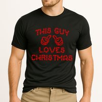 This Guy Loves Christmas Cooling Performance Crew T-Shirt