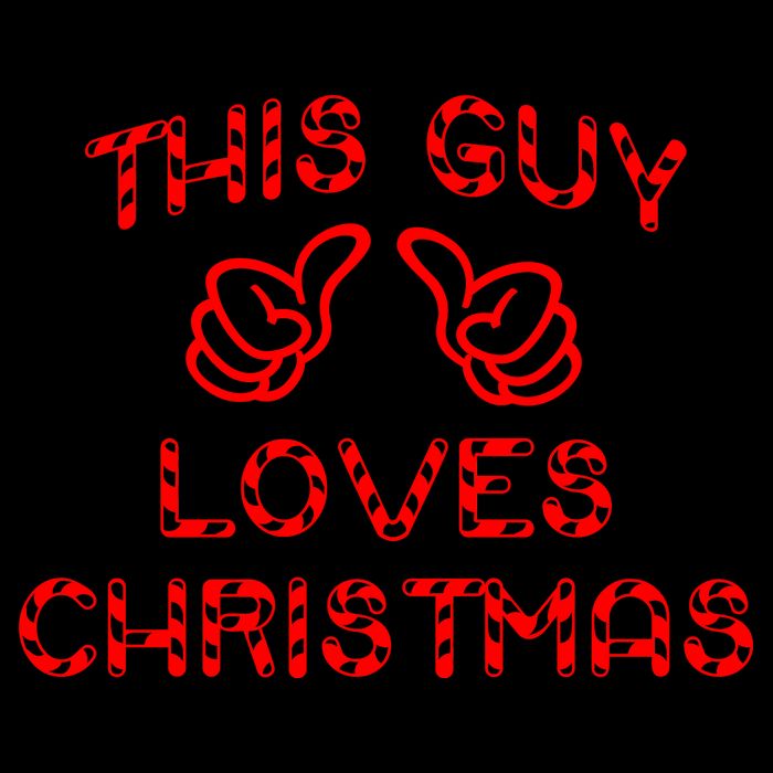 This Guy Loves Christmas 16 in Basic Backpack