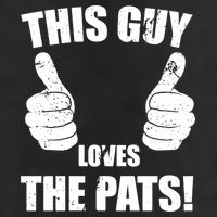 This Guy Loves The Pats Adult Drive Performance Visor