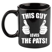 This Guy Loves The Pats 11oz C Handle Ceramic Mug