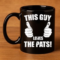 This Guy Loves The Pats 11oz C Handle Ceramic Mug