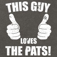 This Guy Loves The Pats Cotton Canvas Backpack