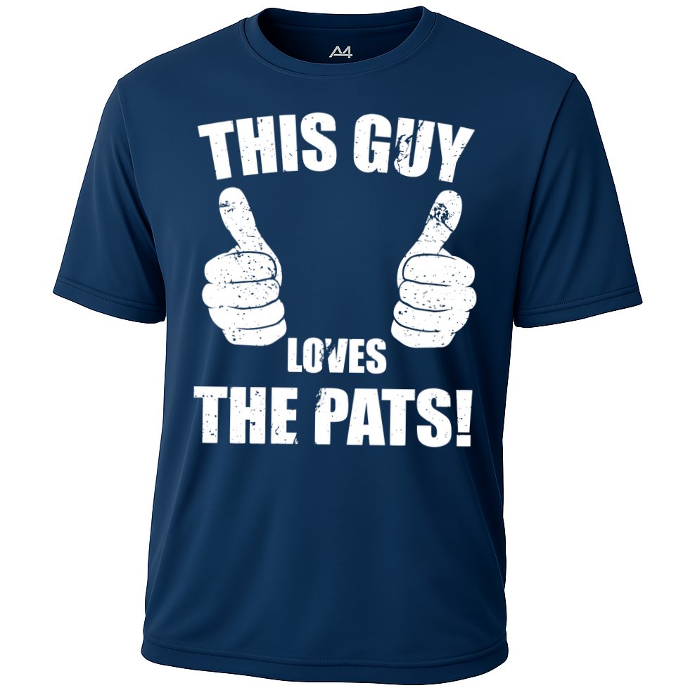 This Guy Loves The Pats Cooling Performance Crew T-Shirt