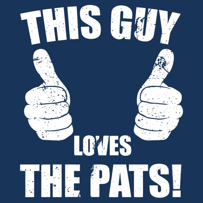 This Guy Loves The Pats 16 in Basic Backpack