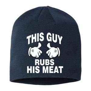 This Guy Rubs His Meat Sustainable Beanie