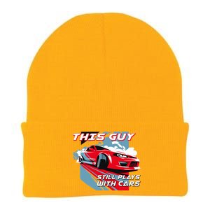 This Guy Still Plays With Cars Knit Cap Winter Beanie