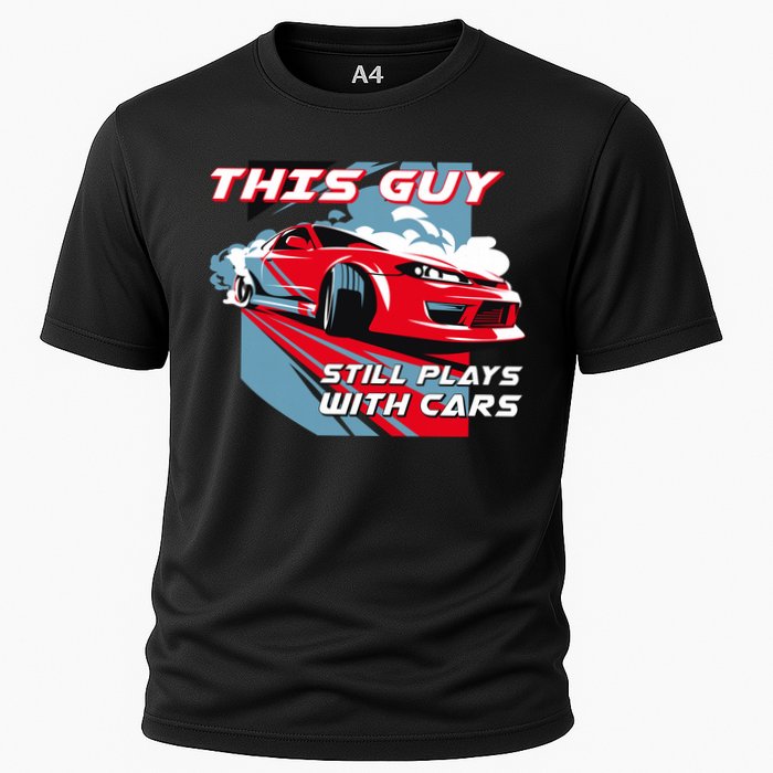 This Guy Still Plays With Cars Performance Shirt