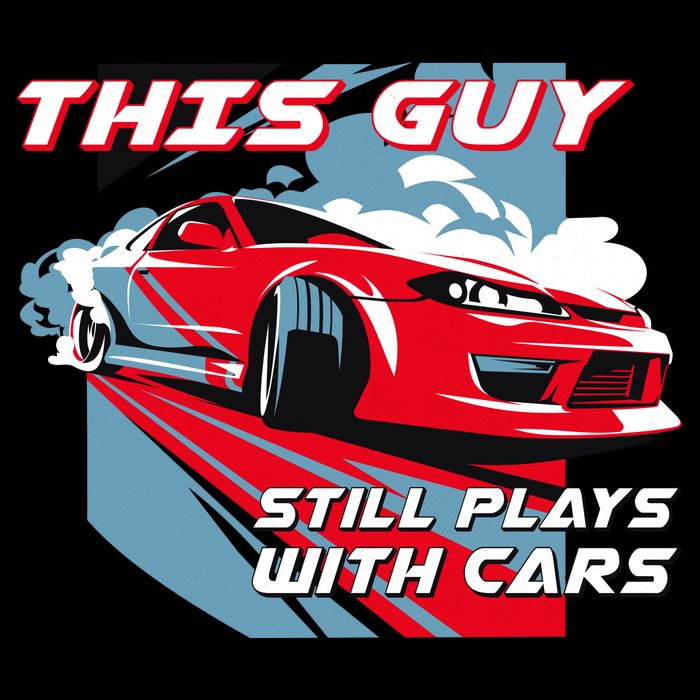 This Guy Still Plays With Cars Performance Shirt