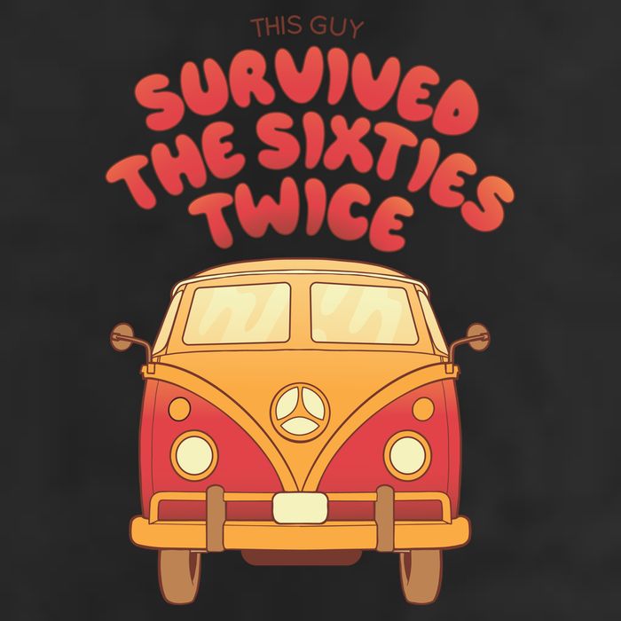 This Guy Survived The Sixties Twice Cool Comfort Performance Bucket Hat