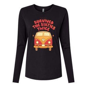 This Guy Survived The Sixties Twice Womens Cotton Relaxed Long Sleeve T-Shirt