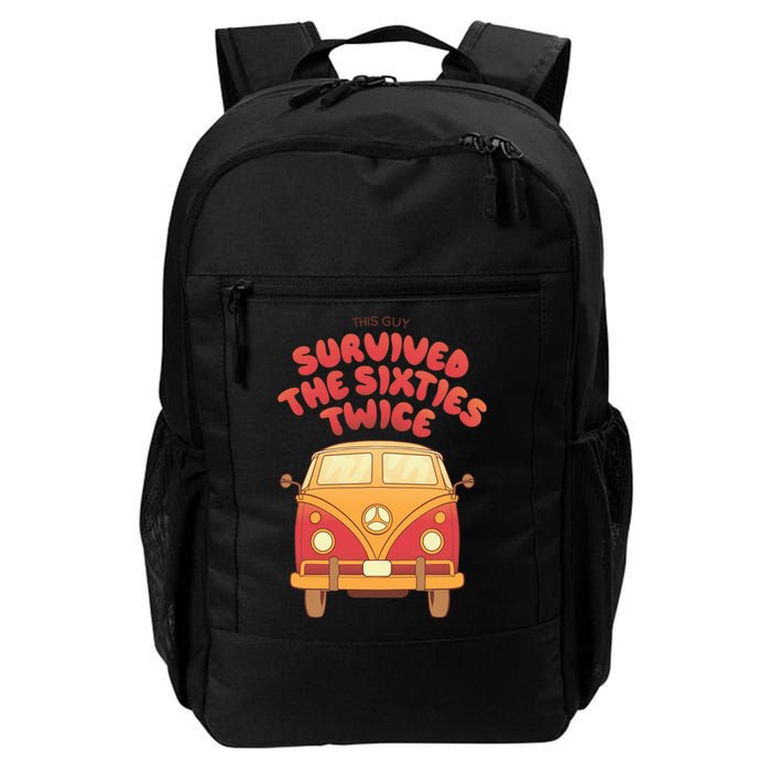 This Guy Survived The Sixties Twice Backpack